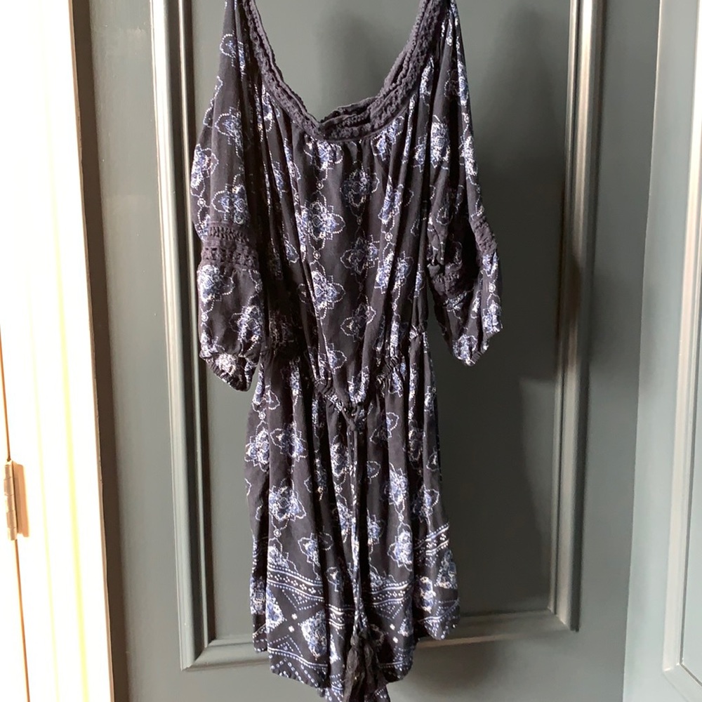 Romper. Worn once